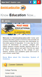 Mobile Screenshot of dominicaeducation.info